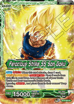 2020 deals Dragon Ball Super Ferocious Strike, SS Son Goku UC BGS 10 PRISTINE