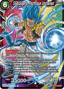 DRAGON BALL SUPER CARD GAME FR - Gogeta SSB Assaut de Fusion BT6