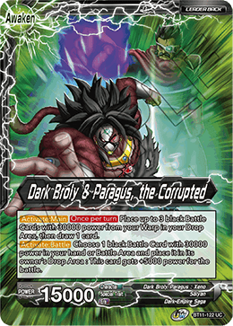 dark broly 3.0  Created by Kongoll420 - DBS Deckplanet