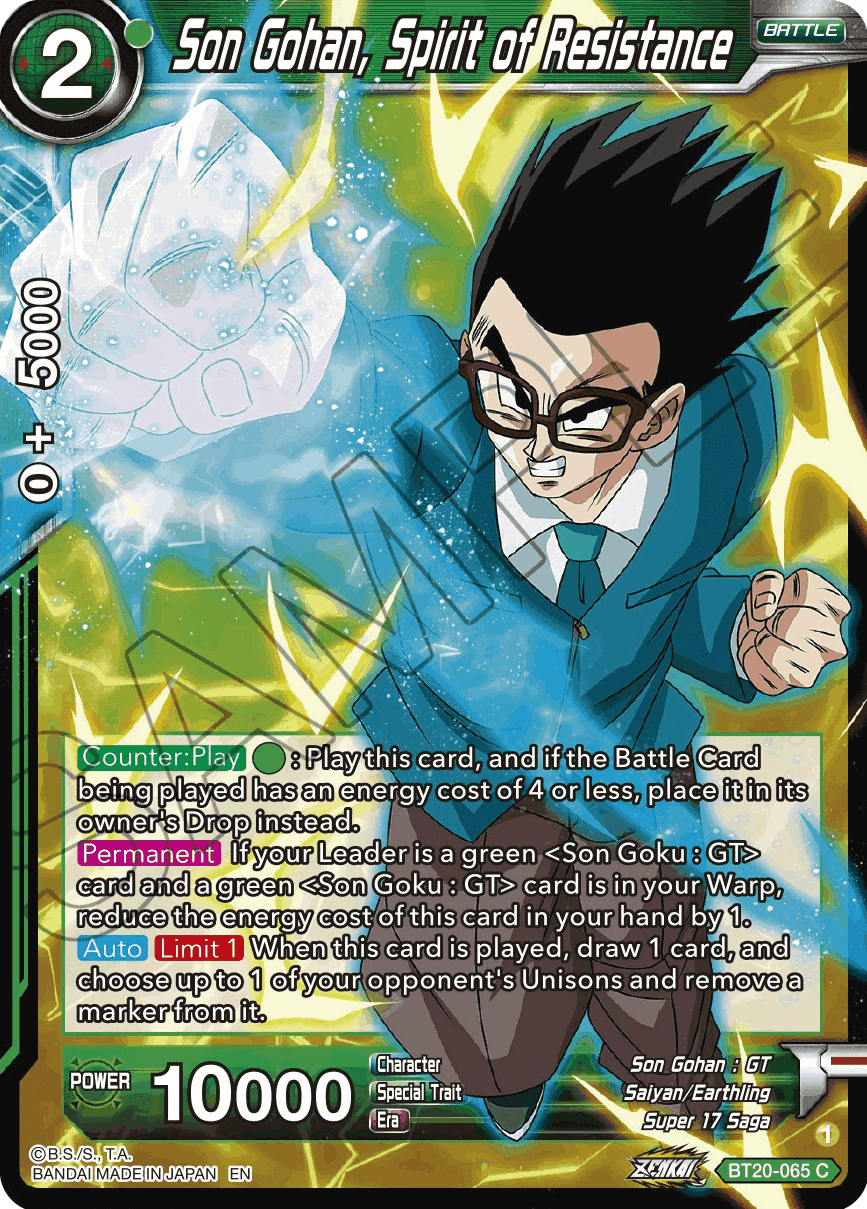 Son Goku // SS4 Son Goku, Betting It All (BT20-054) [Power Absorbed Pr