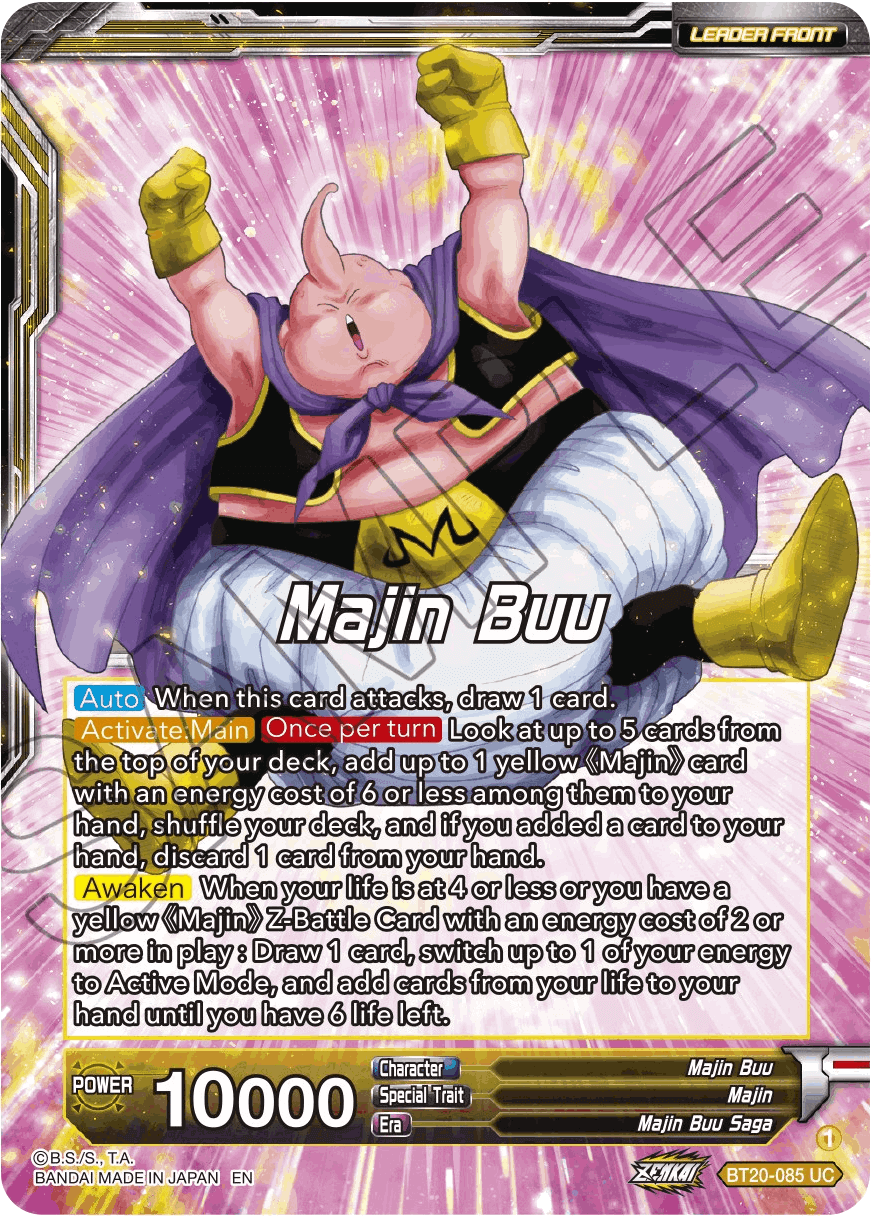 Majin Cards