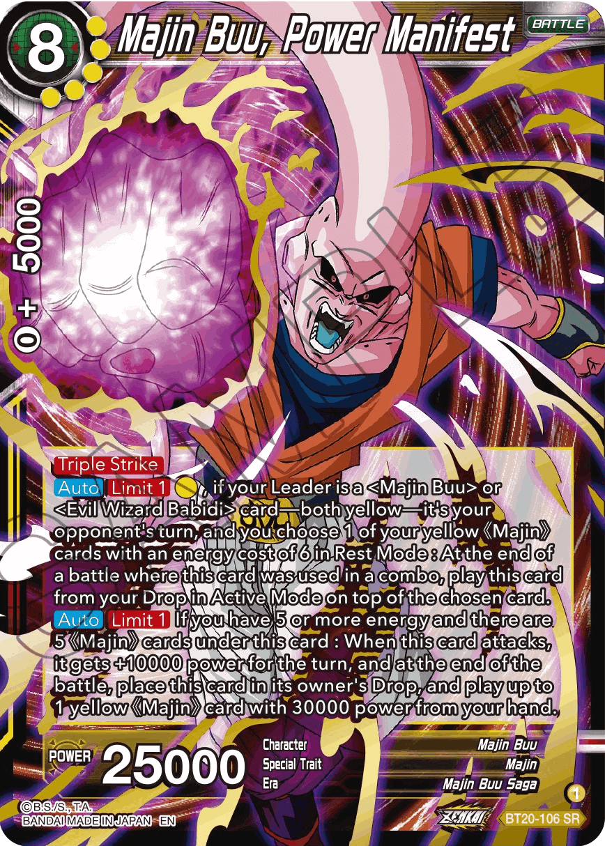 Majin Buu Saga | Moneco Arts