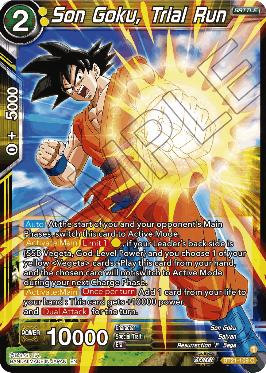 Goku SSB Side Front View