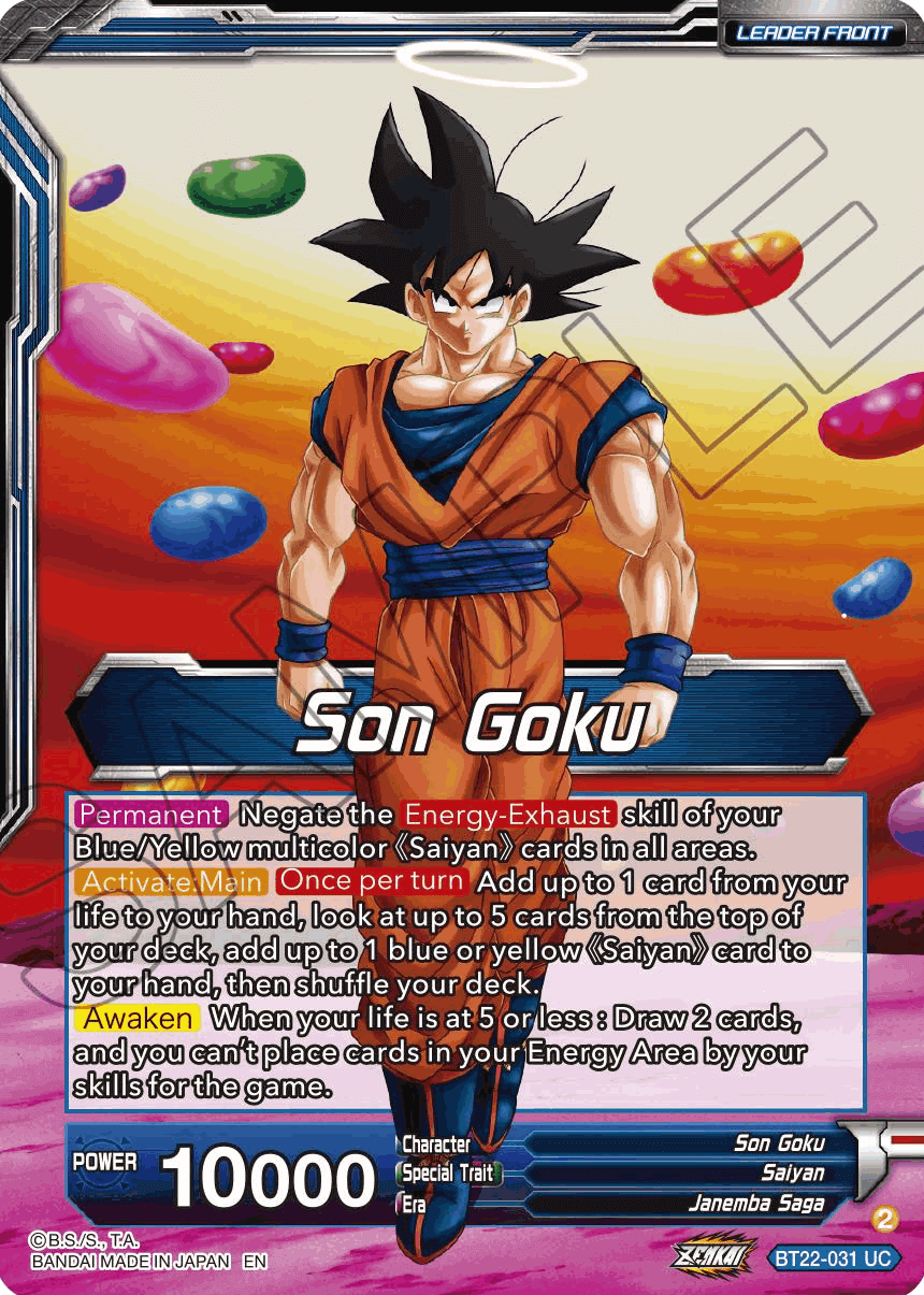 Dragon Ball Super Card Game- Ultra Instinct -Sign- Son Goku (SPR)