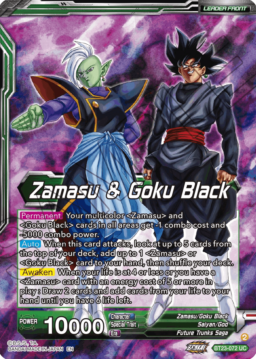 super saiyan 5 goku black card