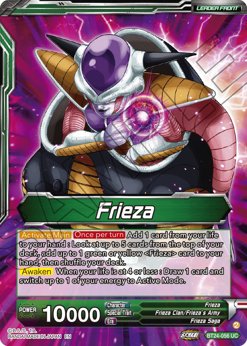 Frieza | Created by Jouleos - DBS Deckplanet