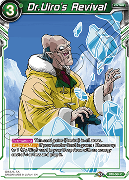 Dr. Uiro | Created by Talolyon - DBS Deckplanet
