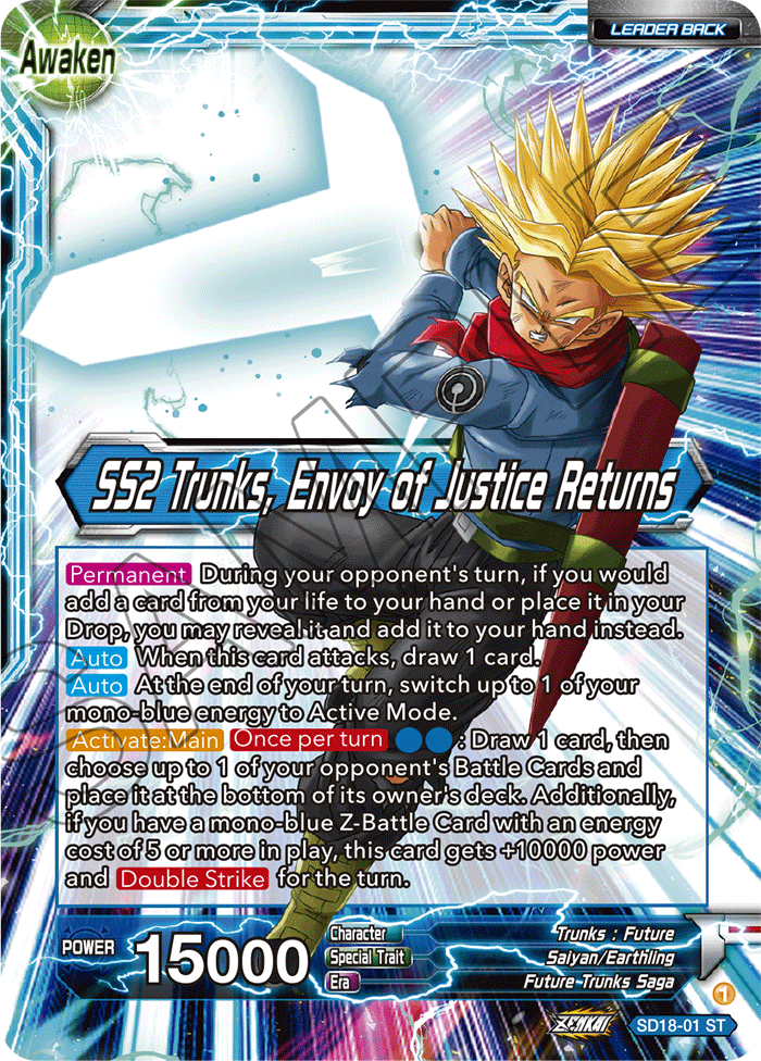 AGL Trunks Reboot Created by Lojod DBS Deckplanet